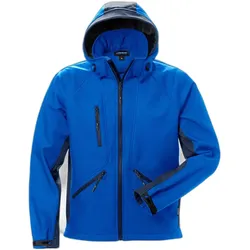 Fristads,  Acode Softshell-Jacke 1414 SHI Grösse M Königsblau/Marine (M)