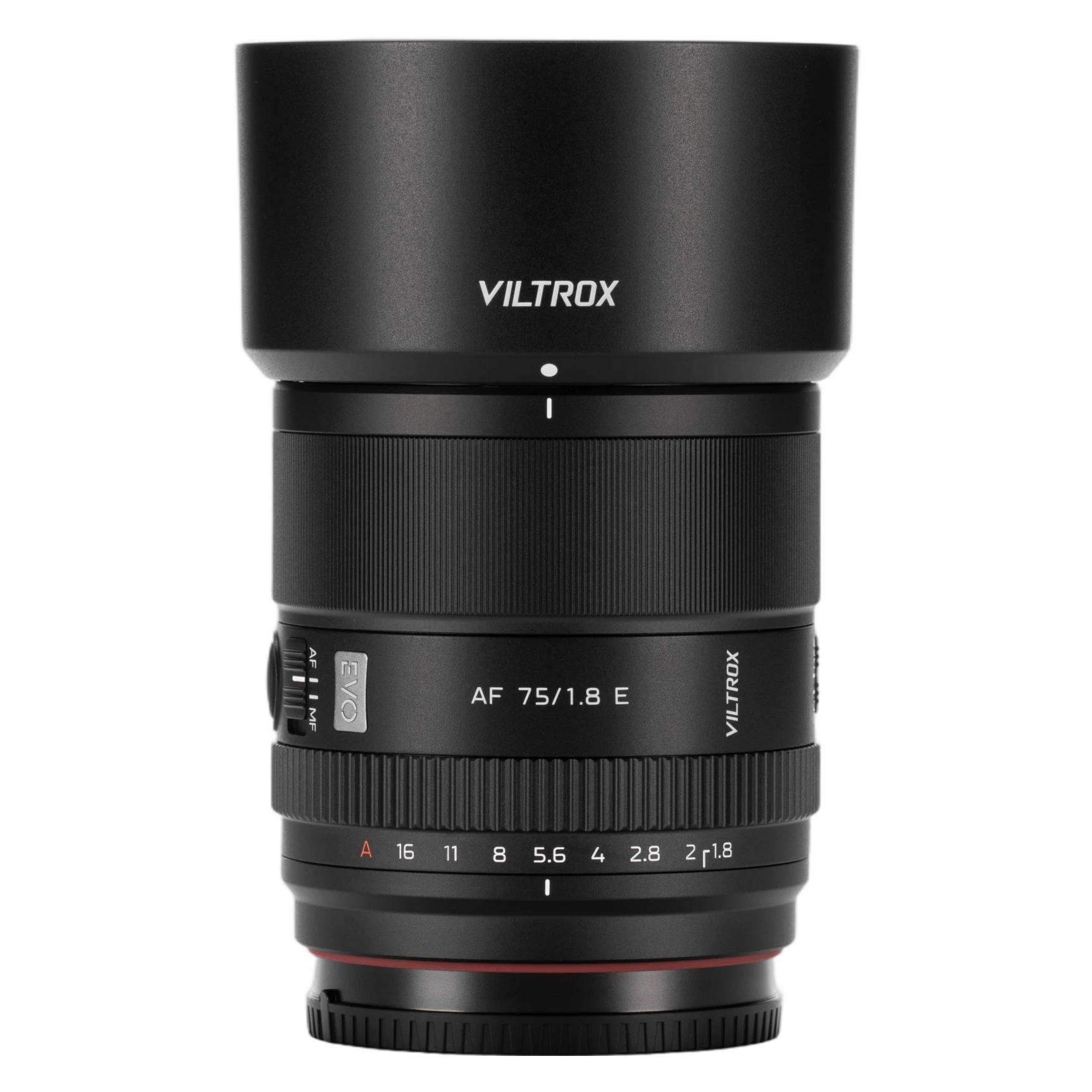 Viltrox AF 75/1.8 EVO E Lens For Sony E-mount (APS-C) (Sony E, APS-C / DX) (AF 75/1.8 E)