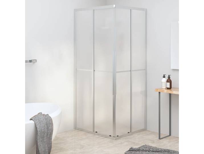 vidaXL Duschkabine ESG Matt 90x70x180 cm