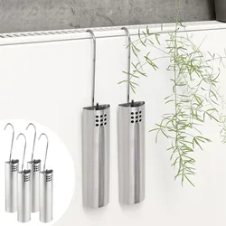 4er-Set Edelstahl Heizkörper Luftbefeuchter - bekämpft trockene Luft effizient - optimales Raumklima ohne Energie - für alle Heizkörper, 277ml, 20x5.5x3cm