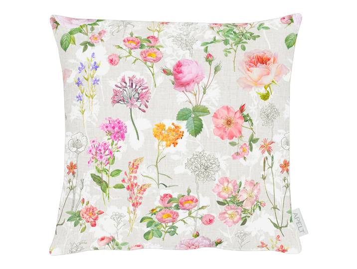 Coussin 6750 Rose foncé/Rose foncé 39 x 39cm Tissu mélangé