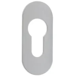 Schlüsselrosette Ares 0817 innen,oval o. No.,PZ, 3mm,F1