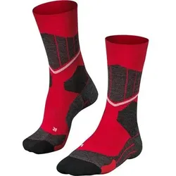 FALKE SC1 Damen Socken, Größe 39-40 in Rot Rot