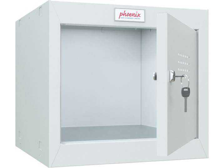 phoenix CL0344GGK phoenix Casier à cube CL0344\, serrure à clé\, gris clair