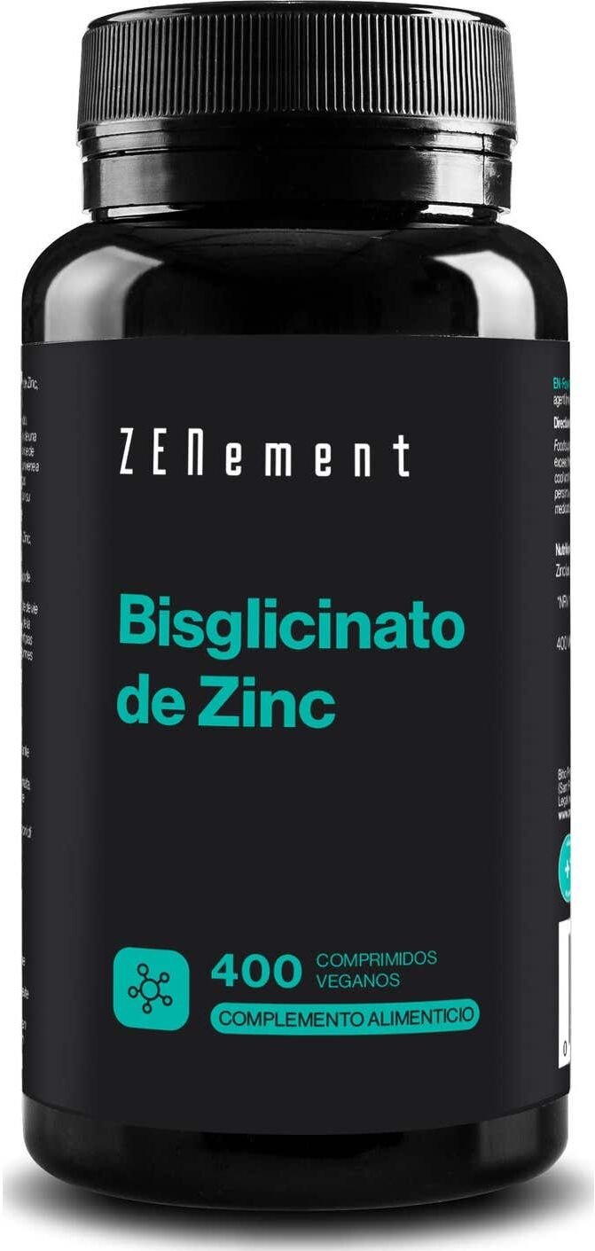 Zenement Bisglicinato de Zinc 400 comp