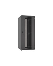 EFB Elektronik 19Zoll Serverschrank PRO SERIE 42HE 800X1000 RAL9005 Schwarz IP20 komplett vormontiert und zerlegbar Stahltuer perforiert (PRO-4280TS.P1P2)