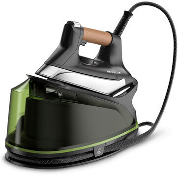 Rowenta Compact Steam DG7664F0 ferro da stiro a caldaia Pressurized steam ironing station 1,1 L Piastra Microsteam 400 HD 3De Laser Verde