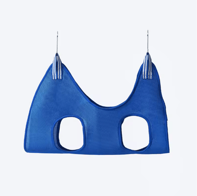 Inspire Picks Pet Groom Comfort Lift Hammock Pet Grooming Hammock For Nail Trimming, Bathing & Care blue l