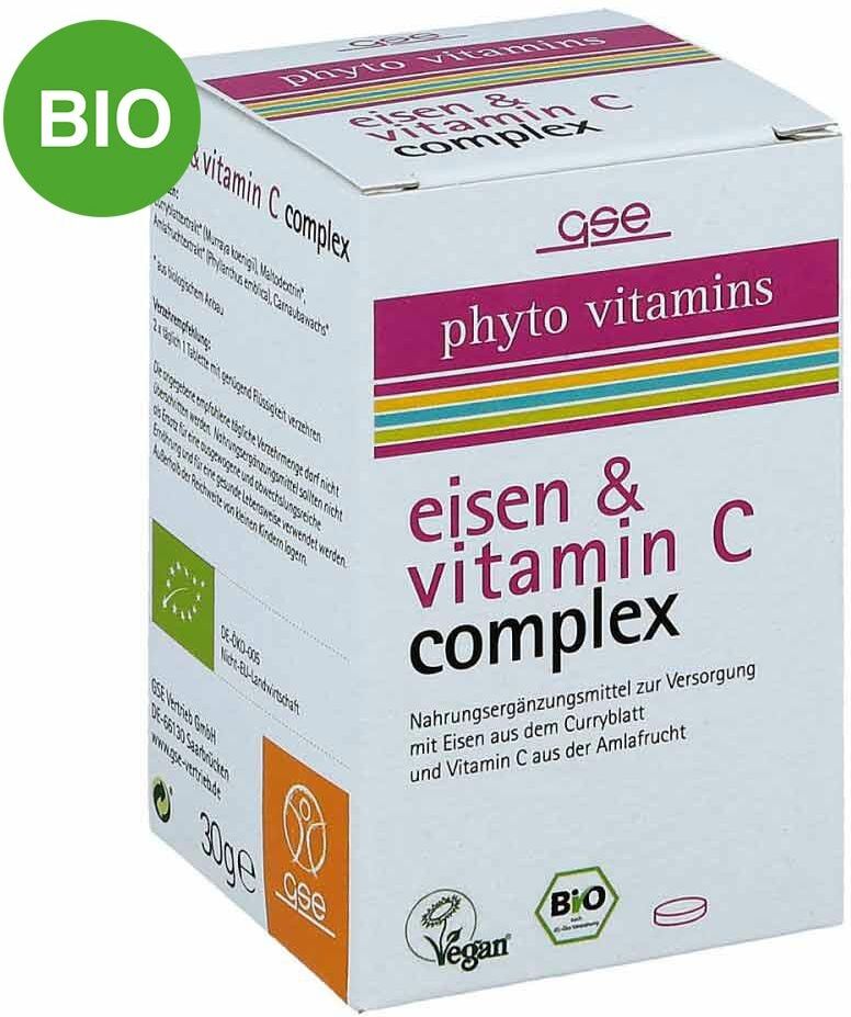 Eisen & Vitamin C complex Bio Tabletten