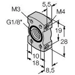 Turck Anschlussflansch PK-P-MZ-002
