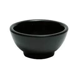 Truyts Schale Melamine 13 cm 30 cl Schwarz Melamine 1 Stück