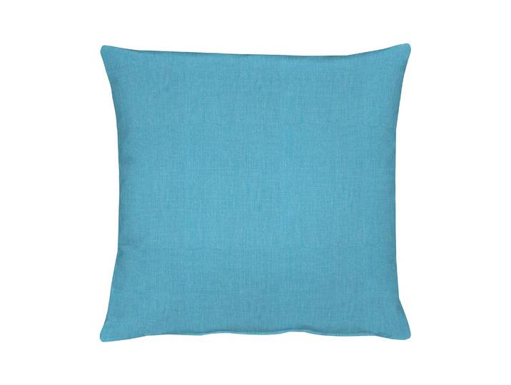 Housse de coussin Torino Turquoise/Aqua 49 x 49cm Tissu