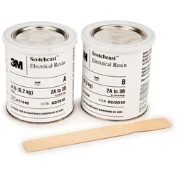 3M Scotchcast 280 Epoxid-Flüssigharz, Gelblich transparent, Teil A, 10,89 kg