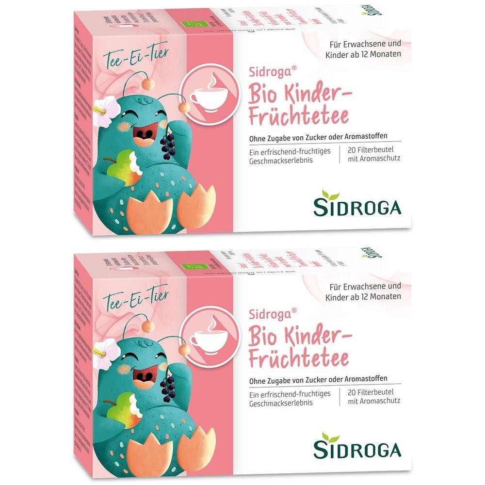 Sidroga Bio Kinder-Früchtetee Filterbeutel 2x 2x20x1,5 g Tee