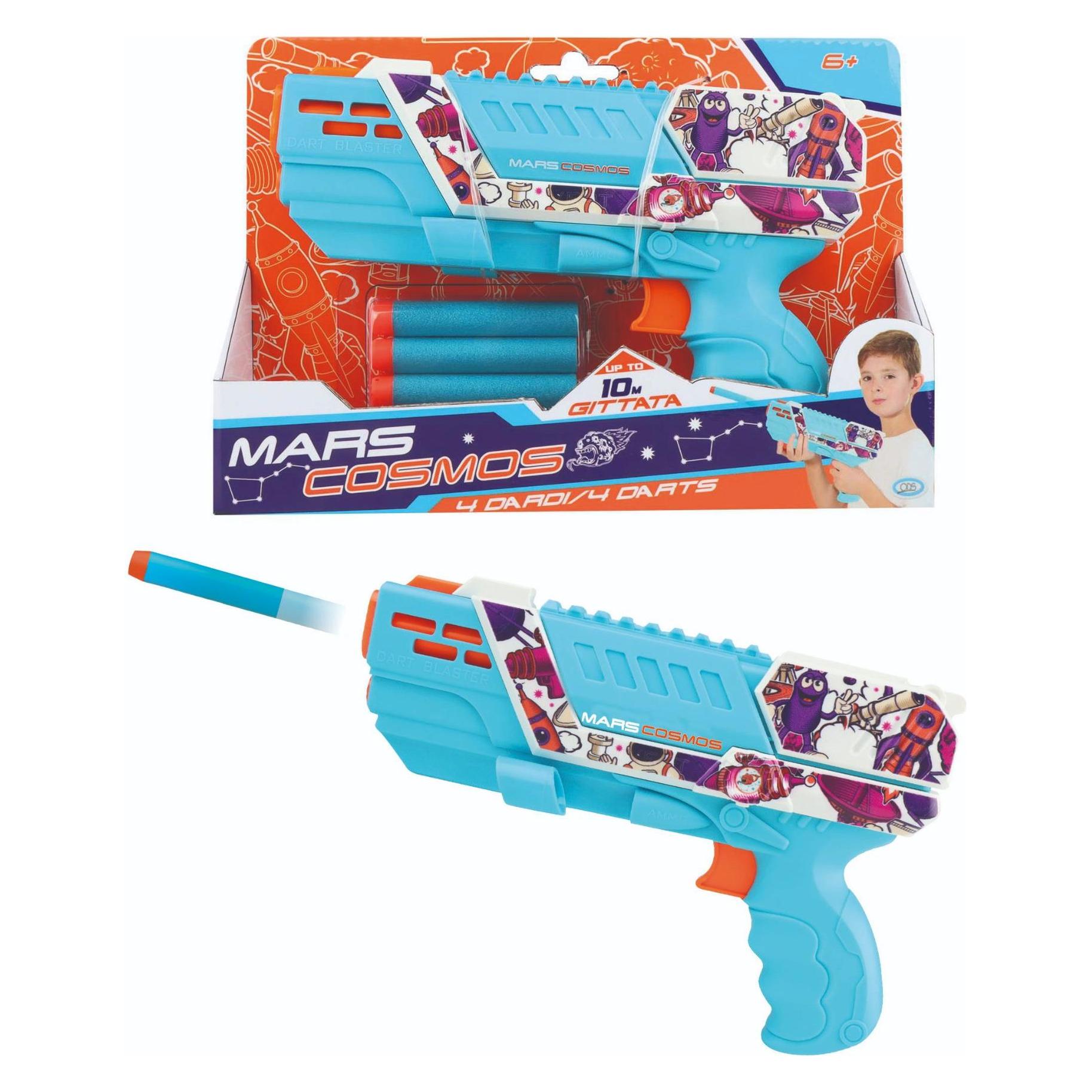 ODS Mars - Cosmos Dart Gun with 4 Darts Included 22.5x4.5x16.5 cm (58014508)