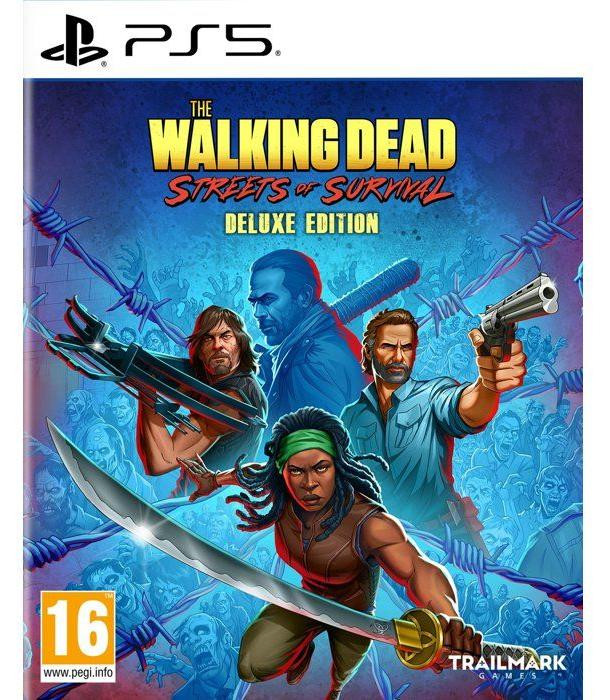 The Walking Dead: Streets of Survival Deluxe Edition voor PS5 met Combat Arcade-modus, exclusieve skins, oneindige survival-modus en digitale soundtrack
