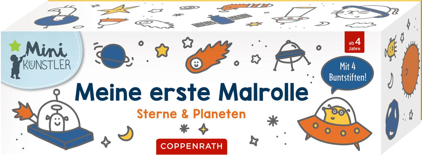 Meine erste Malrolle: Sterne & Planeten (Mini-Künstler) - Preis vom 09.10.2026 07:28:09 h