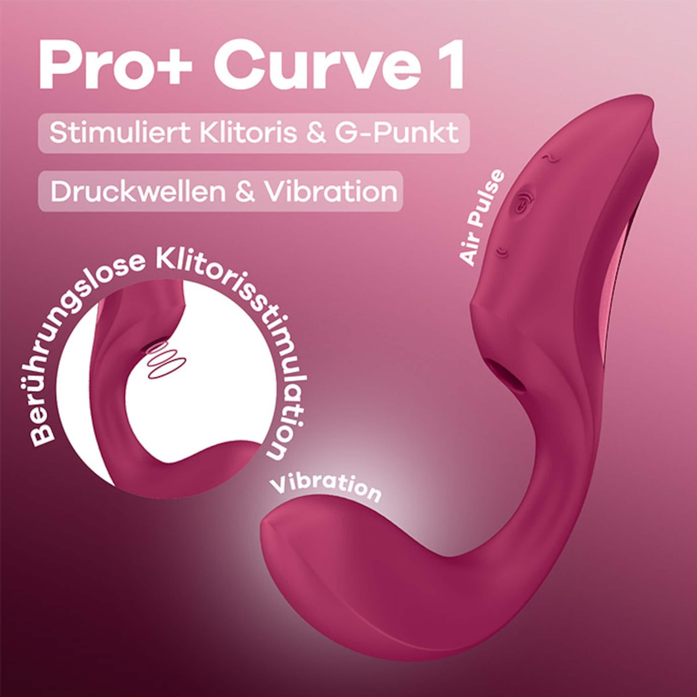 Satisfyer Pro+ Curve 1, 17,5 cm