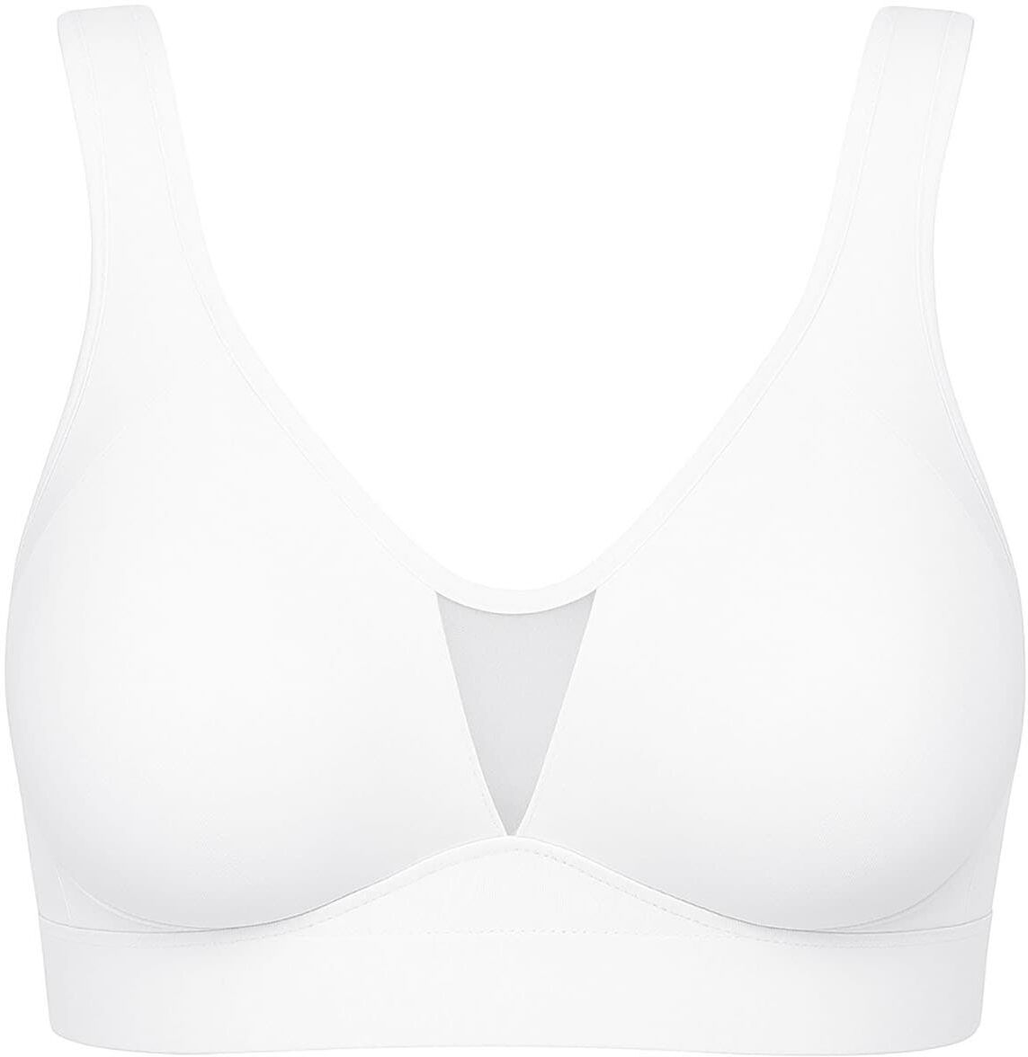 Soft-BH NINA VON C. "Wellness BH Cotton Shape", Damen, Gr. 95, Cup C, weiß, Obermaterial: 82% Baumwolle CO. 18% Elasthan EL., BHs Soft-BH
