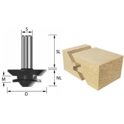 ENT Gehrungs-Verleimfräser 90° | 15 bis 25 mm