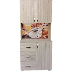 HTI-Living, Regal, Küchenschrank Sonoma Bistro (80 x 40 x 180 cm)