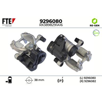 FTE Bremssattel Hinterachse links 9296080 für VW Austauschteil - refurbished
