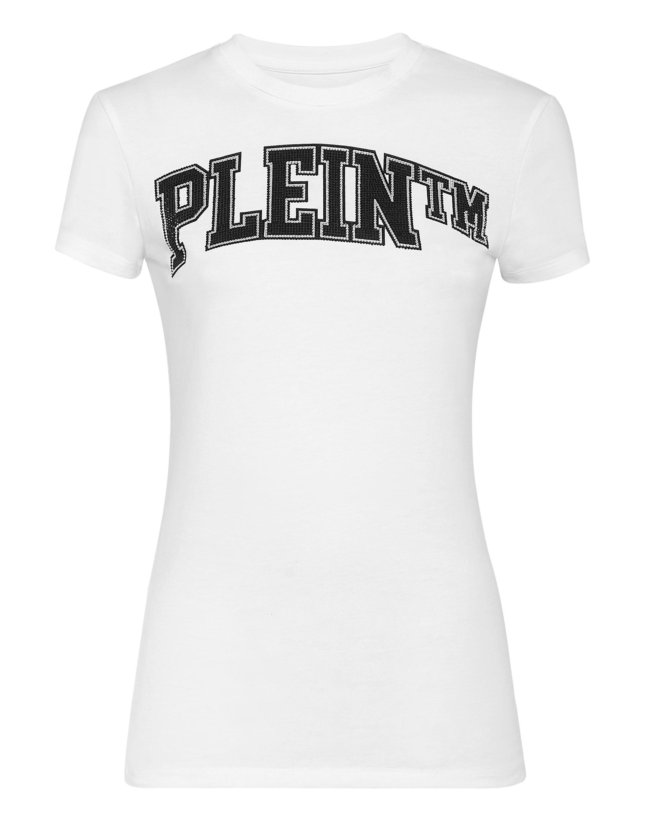 Philipp Plein T-Shirt mit Rundhalsausschnitt - Weiß