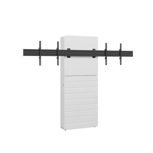 Hagor CON-Line® W Dual 55 - 65" Medienstele Boden-Wand-Montage 2826