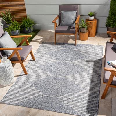 Livabliss Vivianne Modern Geometric Indoor/ Outdoor Area Rug