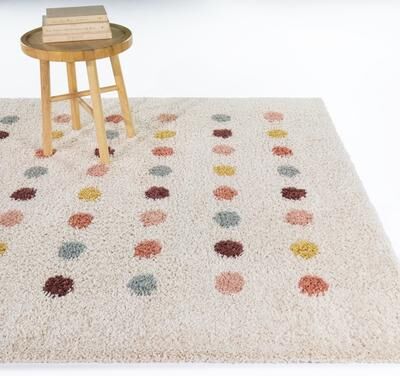 Balta Rugs Janel Kids Multi-Color Dots Area Rug