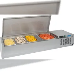Saro Kühlaufsatz Mit Deckel - 1/3 Gn Modell Vrx 1600 S/S