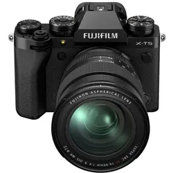 Fujifilm X-T5 schwarz mit Objektiv XF 16-80mm 4.0 R OIS WR