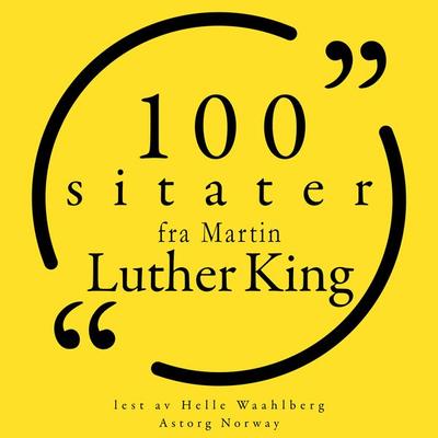 100 sitater fra Martin Luther King - Martin Luther King, Audio, 9782821162112