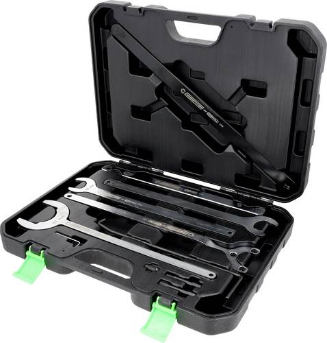 KS Tools 512.5270 COMPETITION Lüfter-Naben-Schlüssel-Satz, 11-tlg