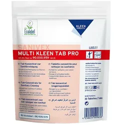 Sanivex MULTI KLEEN TAB PRO 30 Stück im Beutel 30 Stück Reinigungstabs für die Fächenreinigung Sanitär