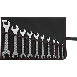 FORMAT Maulschlüssel Set 6-32mm 10-teilig in Rolltasche DIN3110