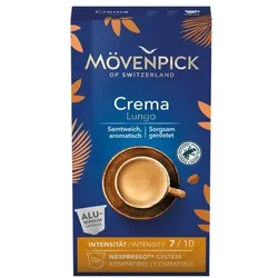 Mövenpick 10er-Pack Nespresso-Kapseln »Crema Lungo«