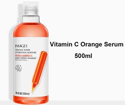 Youfap Market Hyaluronic Acid Serum For Anti Aging & Moisturizing, 500ml With Niacinamide & VC vc Orange Toner