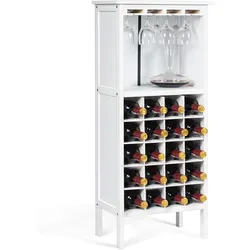 Costway COSTWAY Weinschrank für 20 Flaschen