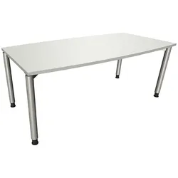 fm Büromöbel Konferenztisch »Fastline« 180 cm grau, 180x80 cm
