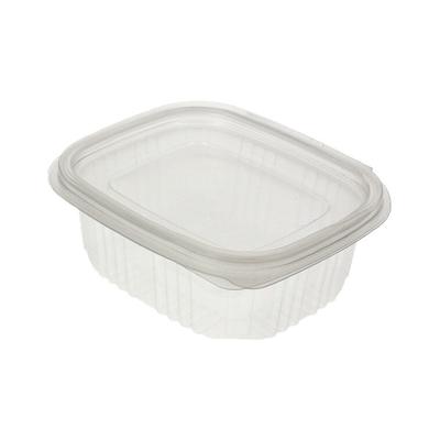 MONOUSO - Verpackungsbecher mit Klappdeckel 375ml (50 Stück)