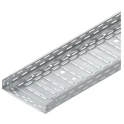 Niedax Edelstahl-Kabelrinne RLVC60.300E3 60x300mm m. angep. Verb.