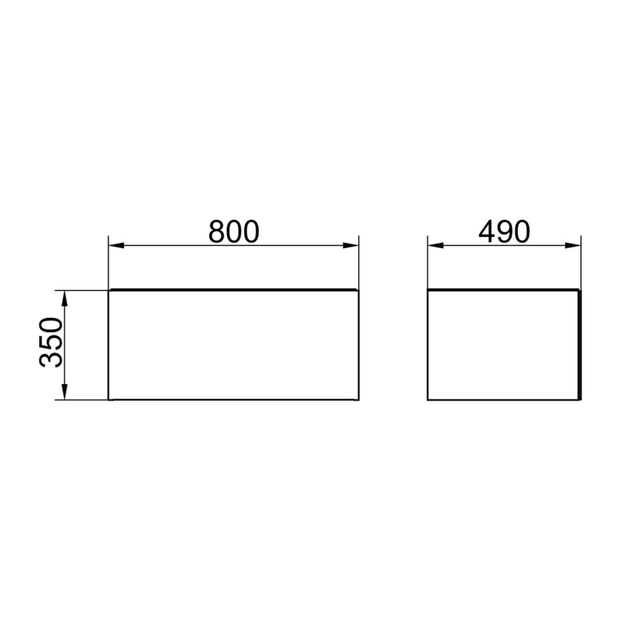 Keuco Waschtischunterschrank Edition 11 Art mit Auszug 32511, 32511540800