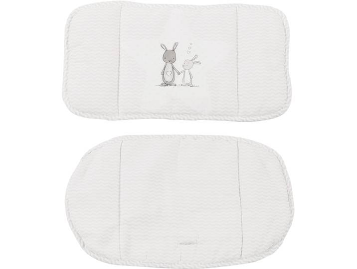 Sitzverkleinerer ROBA Fox und Bunny , weiß, Kinder-Sitzauflagen, Sitzverkleinerer
