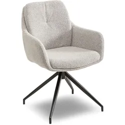 RAUM.FREUNDE Stuhl Inke Stoff Beige Natur