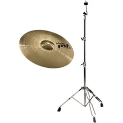 Paiste 18" PST 5 Medium Crash Beckenständer gerade Set