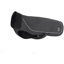 Regenmantel für Hunde Mountain Paws Fleece-Lined Dog Raincoat Größe: L /  schwarz