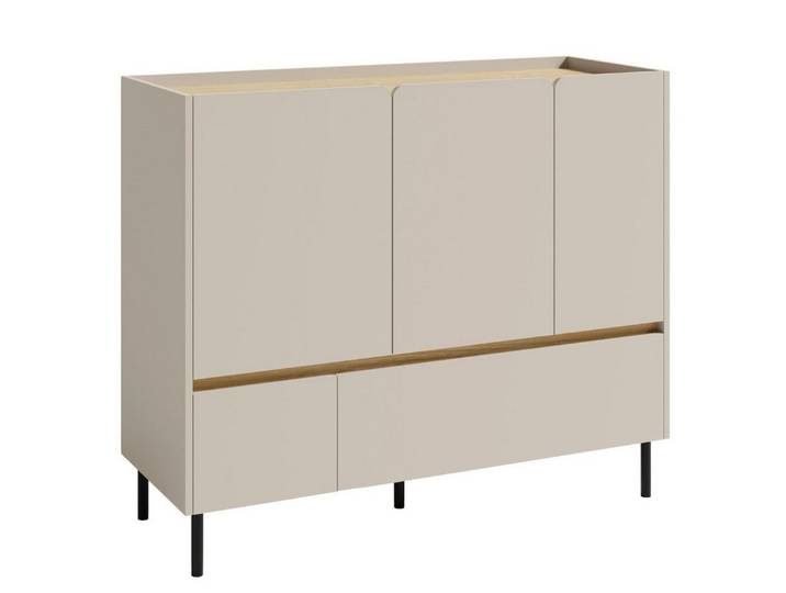 Marmex Möbel Kommode LUCA LC8 Sideboard 120 cm breite