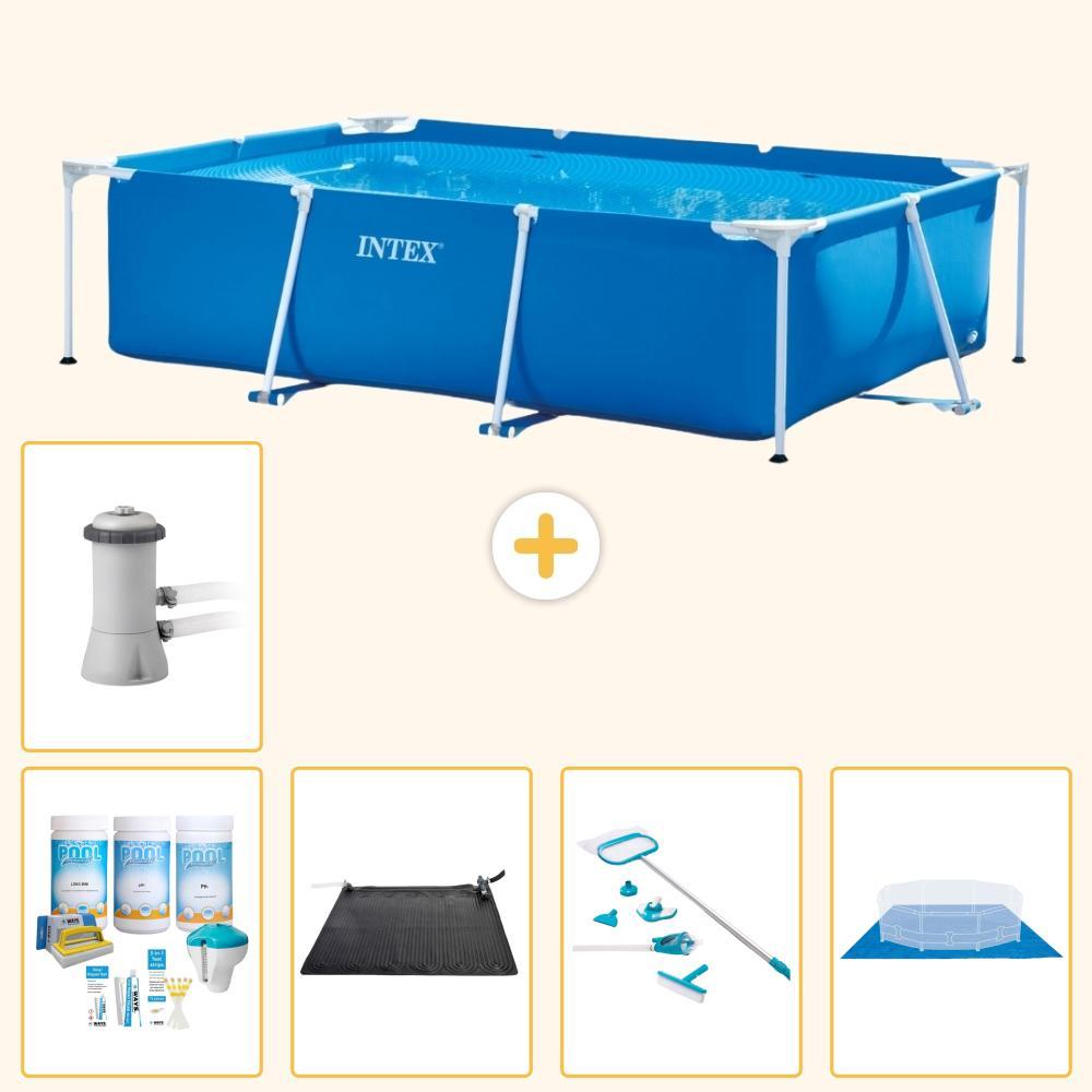 Rechteckiger Frame Pool - 300x200x75 cm - 6-teilig S20834