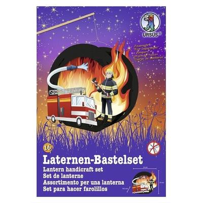 URSUS Laternenzeit Laternen-Bastelset Easy Line Feuerwehr